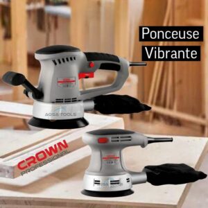 PONCEUSE VIBRANTE 240W 125MM CROWN