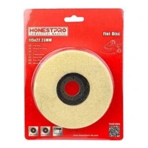 Disque Éponge Listrage Auto HONESTPRO 115MM - Flet Disc Beige Algérie