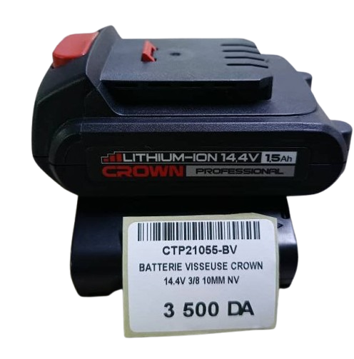 Batterie Lithium-Ion Crown 14.4V 1.5Ah بطارية دريل لاسلكي CTP21055-BV 3500 DA