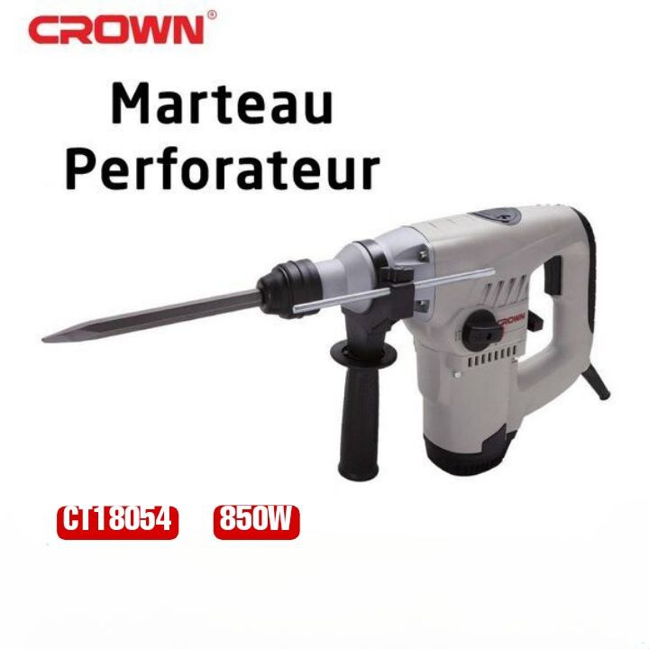 Marteau Perforateur Crown 850W 26mm CT18054 مطرقة دوارة كراون 11600 DA